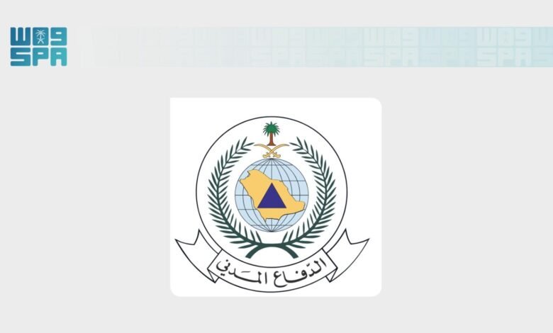الدفاع المدني يحذر مع استمرار الأمطار الرعدية